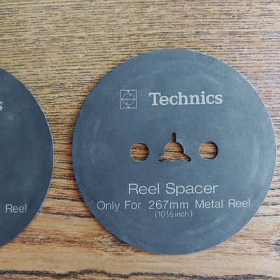 Technics Reel Spacer Late 1970s - Black image 6