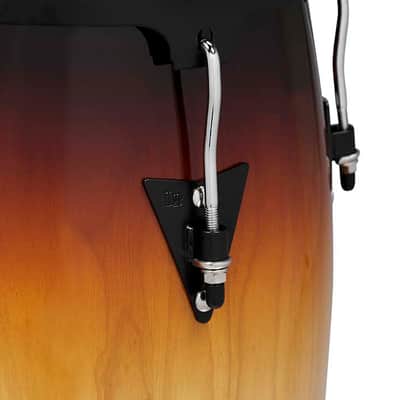 Latin Percussion LP Aspire 11 - 12" Conga Set - Oak Vintage Sunburst w/ Stand (LPA647-VSB) image 6