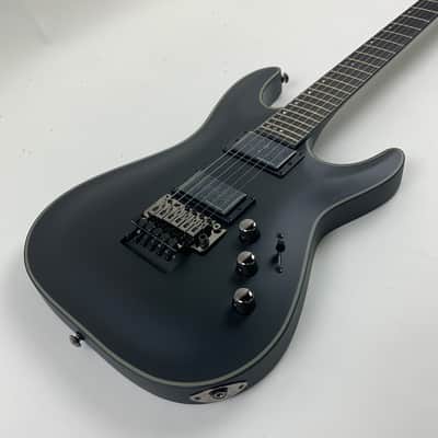 Schecter Blackjack SLS C-1 FR A Satin Black SBK Active Seymour Duncan C1 Dots - New image 3