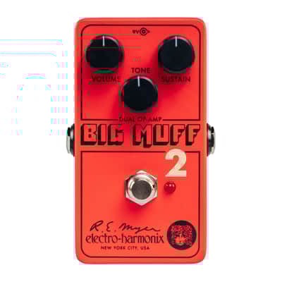 Electro-Harmonix Big muff pi V9 NYC Reissue 2001 -2005 wooden box