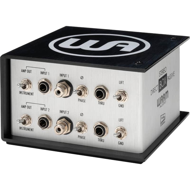 Warm Audio WA-DI-P2 Transformer-Balanced 2-Channel Passive Direct Box image 1