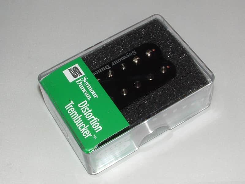 Seymour Duncan TB-6 Duncan Distortion Trembucker Tremolo Bridge Pickup (Black) - TB-6 Black image 1