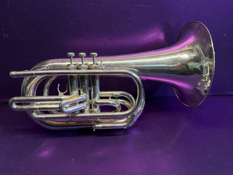 Immagine Yamaha YBH-301M Marching Baritone - Silver Plated - 1
