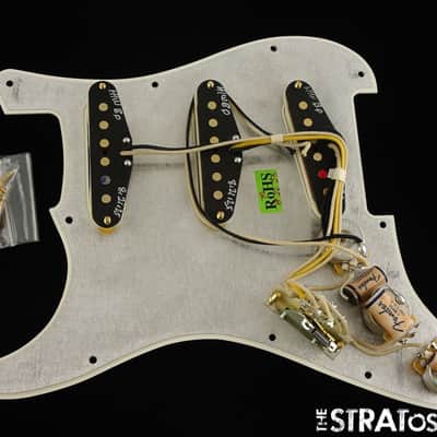 Fender American Performer Stratocaster Arctic White w/ Custom Shop 70th Anniv Hand-Wound Fat 50s, Tweed Case + Original Yosemites image 3