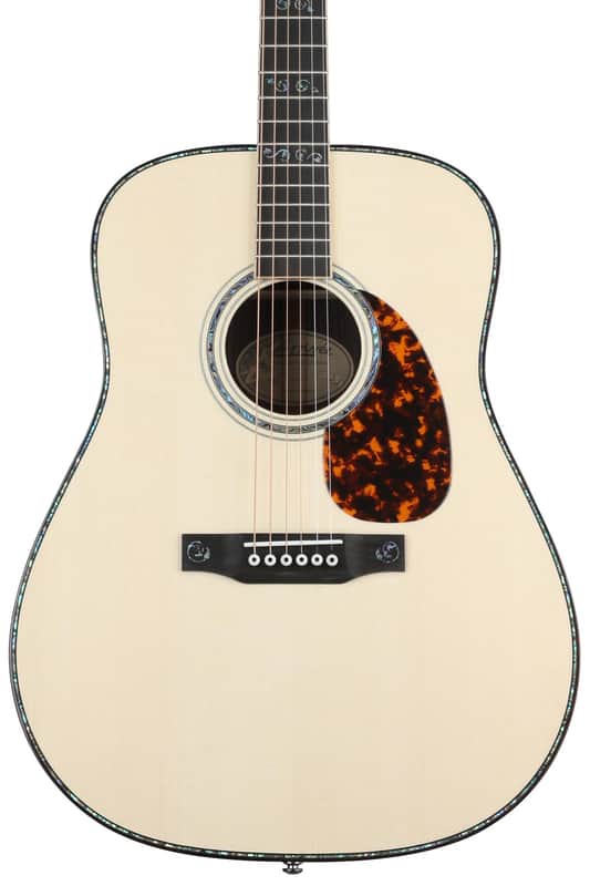 Larrivee D-10 Alpine Moon Spruce Deluxe Series Acoustic Guitar - Natural Gloss image 1