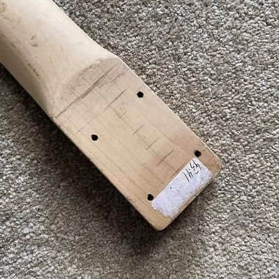 Reversed Headstock Maple Wood Electric Guitar Neck, 24 Frets Rosewood Fingerboard image 10