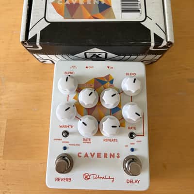 Keeley Caverns Reverb / Delay V2 2017 - Present - White image 2