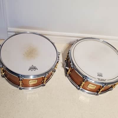2PC *Cadeson* Snare Drums Maple 14x5.5" & 13x5.5" Awesome Ultra Clean Pair image 7