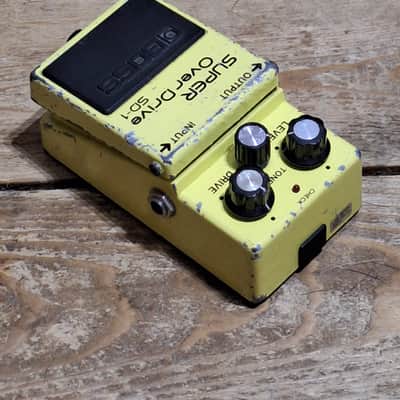 Boss SD-1 Super OverDrive (Black Label) 1981 - 1988 - Yellow image 3