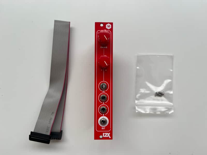 LZX Industries Cadet VI Fader Eurorack Synthesizer Module 2010s - Red image 1