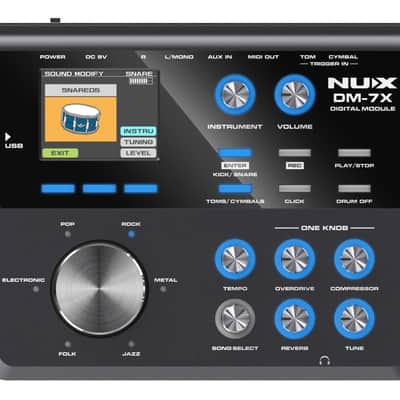 NUX DM-7X Elektronischen Drumset mit Remo Mesh Fellen image 5