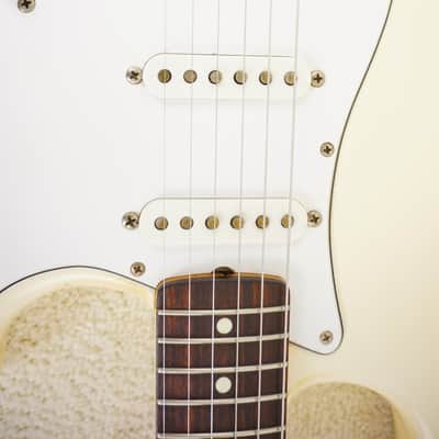 1984 Fender Japan ST62-70 Stratocaster Vintage White JV Serial image 9