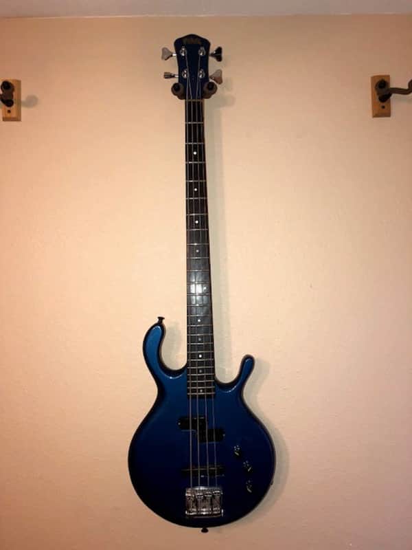 Pedulla MVP 4 Bass 1988 Peacock Blue image 1