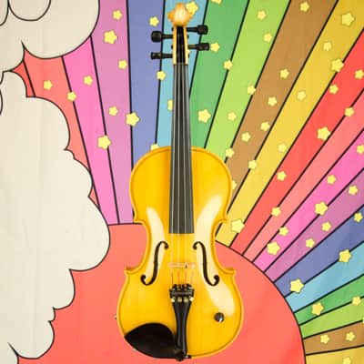 Used Silver Creek SC3HB Electric Violin 4/4 w/ Case - Barcus Berry Bridge/Pickup image 4