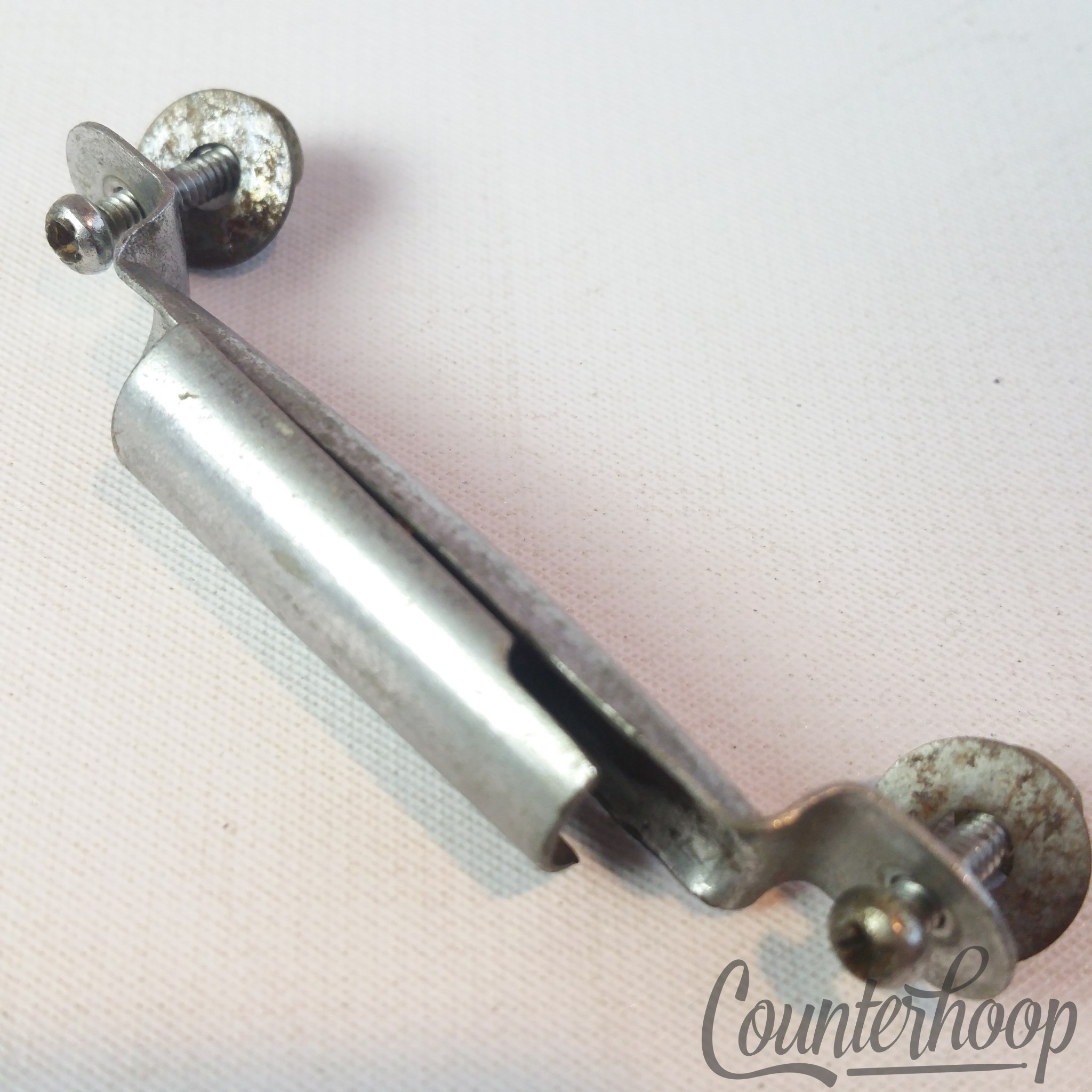 Slingerland Marching Snare Drum Key Holder Mount Nickel Parade Vintage 50s 2 3/8 — main photograph