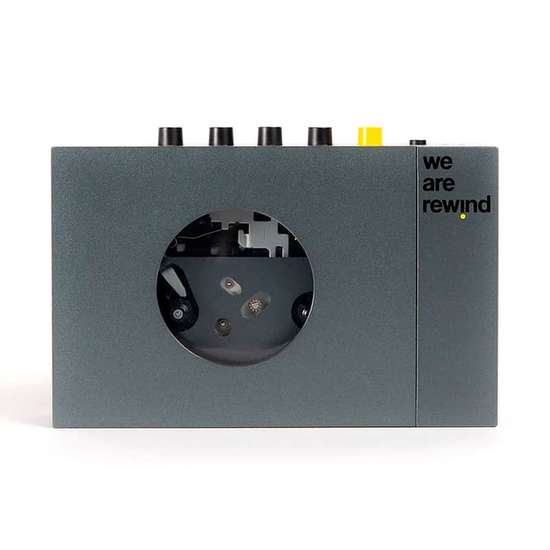 We Are Rewind Portable Stereo Cassette Player w/ Bluetooth image 1