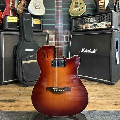 ギター Godin A6 Ultra Cognac Burst Godin A6 Ultra Semi-Acoustic/Electric Guitar Cognac Burst | Reverb
