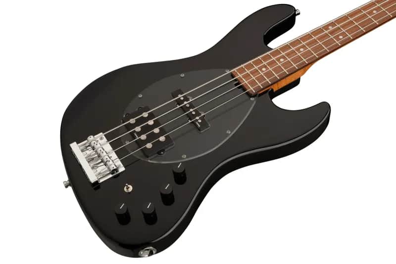 Sadowsky MetroExpress 21-Fret Vintage M/J Bass, Morado Fingerboard, 4-String - Solid Black High Polish image 1