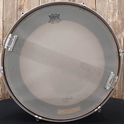 60's Rogers Cleveland 14"x5" Natural Banner Model 6-Ply Jasper Maple Snare Drum image 5