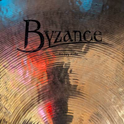Meinl 20" Byzance Brilliant Heavy Ride Cymbal 2004 - Present Brilliant image 2