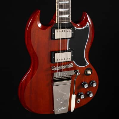 Epiphone Inspired by Gibson Custom 1964 SG Standard with Maestro Vibrola Reissue - Cherry Red image 1