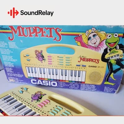 Casio EP-20 - Muppets Licensed Keyboard - Boxed - Manual Included - Tested image 1