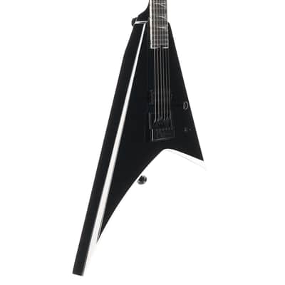 Jackson Pro Plus Series Signature Christian Andreu Rhoads RR24 EVTN, Ebony Fingerboard, Black with White Bevels (P) (01097) image 3