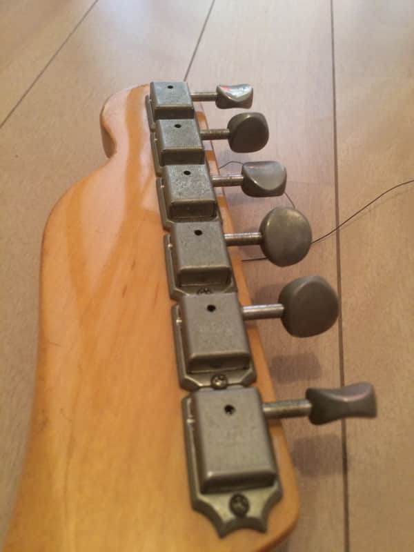 1980 Aria Pro II Backaroo Matsumoku made Telecaster Natural Blonde