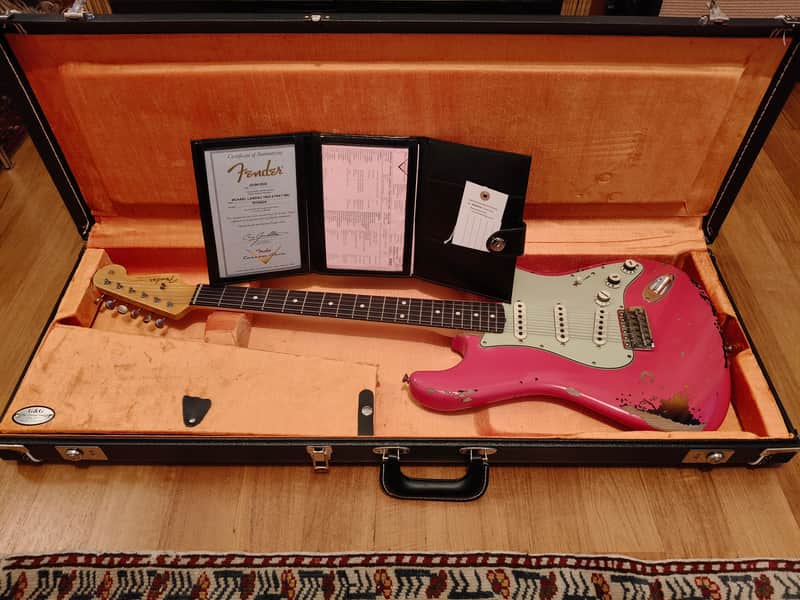 Fender Stratocaster Michael Landau 1963 Fiesta Red