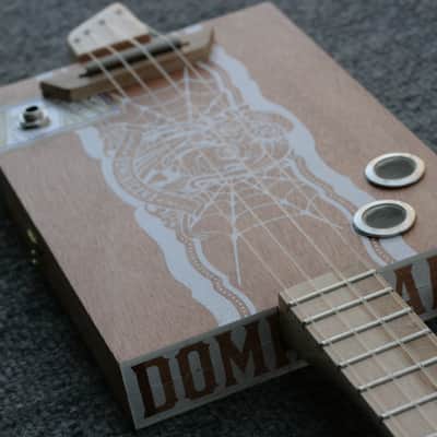 Dominicana Acoustic/Electric Cigar Box Ukulele by D-Art Homemade Guitar Co. image 1