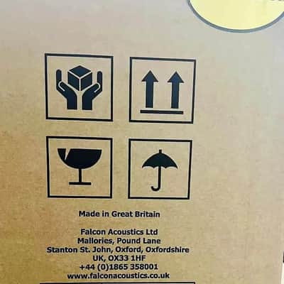 Falcon LS3/5a Bookshelf Speakers Gold Badge Falcon bookshelf speakers monitors Ls3/5a 2024 Walnut Cherry black better than 50th Anniversary Harbeth Proac KEF McIntosh Luxman acuphase krell arc rogers bower Wilkins Made in England image 5