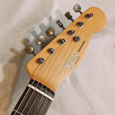 Belle Guitars Teg Workhorse - Faded Sonic Blue image 19