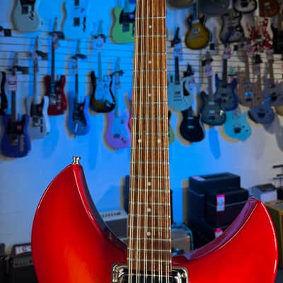 Rickenbacker 330/12 Fireglo Semi-Hollow Electric Guitar, with Ric Case, 711 image 6