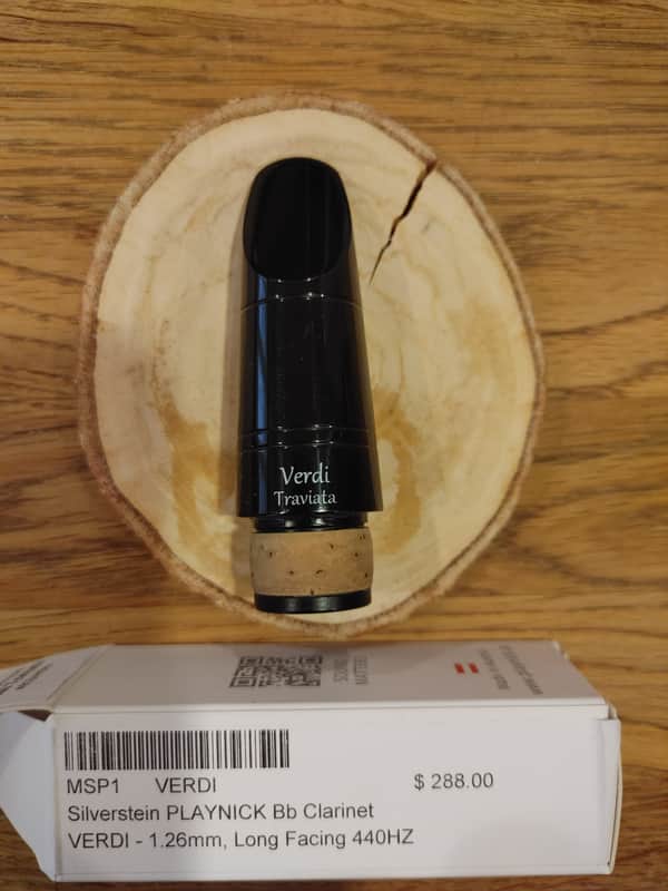 Playnick Silverstein Verdi Traviata Bb Clarinet Mouthpiece image 1