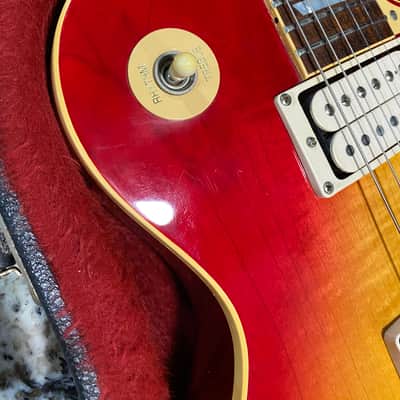 1979 Gibson Les Paul KM Cherry Sunburst "Custom Made Plaque" image 3