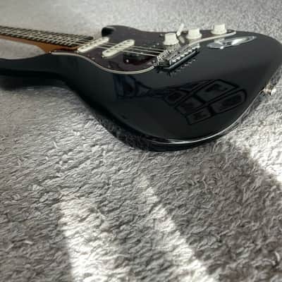 Fender Deluxe Lonestar Stratocaster 2008 MIM HSS Black Lone Star Strat Guitar image 4