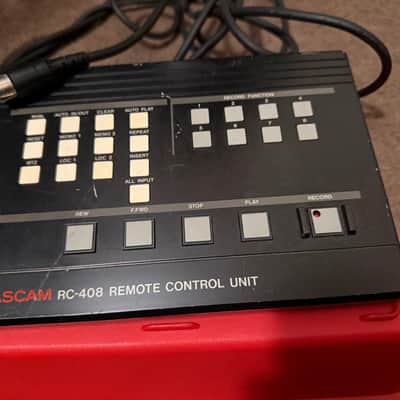 TASCAM Rc408 Remote - Black image 1