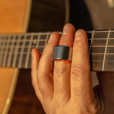 Black Mountain Tungsten Slide Ring Extra Large image 2