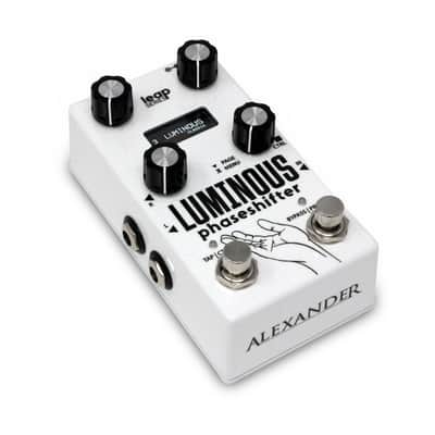 Alexander Pedals Luminous Phaseshifter 2023 - Present - White / Glow-In-The-Dark image 2