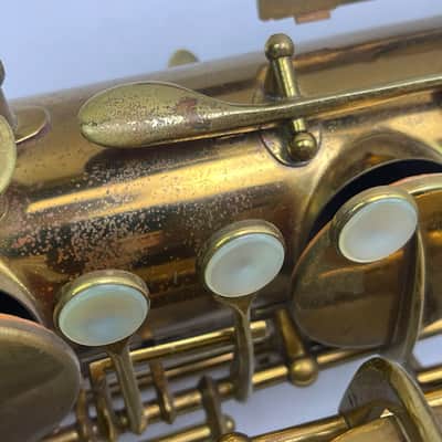Buescher Vintage True Tone Baritone Saxophone 1927-1928 S/N 224362 MII All Original image 10