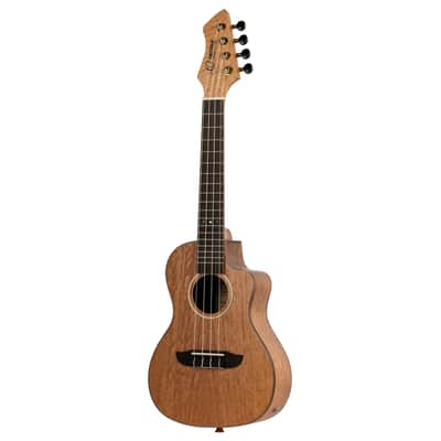 Ortega RUMG-CE Horizon Series Mango Top Okoume Neck Acoustic-Electric Concert Ukulele w/Gig Bag & Built-In Tuner image 6