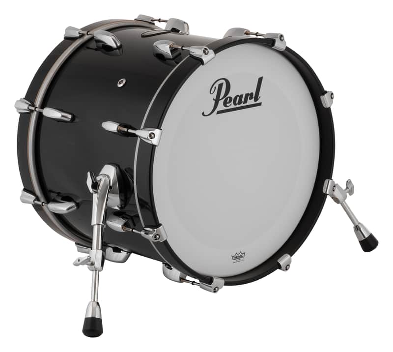 Pearl Masters Maple 18x14" Piano Black Premium Lacquer #103 Bass Kick Drum NO MOUNT | NEW | Authorized Dealer image 1