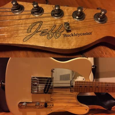 Jeff Buckleycaster Tele Custom Built Warmoth Neck Fender Japan Top Loading Body image 3