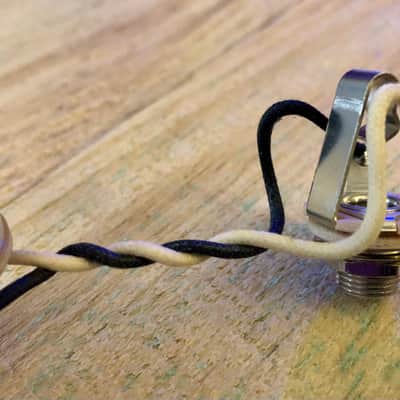 Fender Jazzmaster Wiring Harness 500K MOD NOS Sprague Ceramic Disc Caps Gavitt Cloth Wire image 12