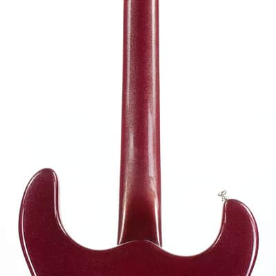 1988 Mosrite USA Semie Moseley Signed V63 Model Ruby Dust Rare SET-NECK Side Jack Model MINTY w Paperwork! image 12