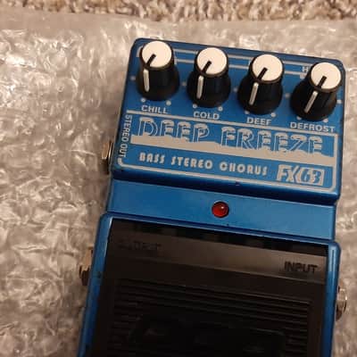 DOD  / Digitech FX-63 Deep Freeze Chorus 1990s Bass $ - Blue image 1