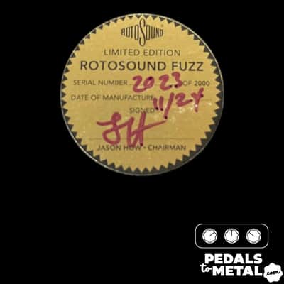 Rotosound RFB1 Fuzz Reissue 2012 - Present - Grey X14612 image 13