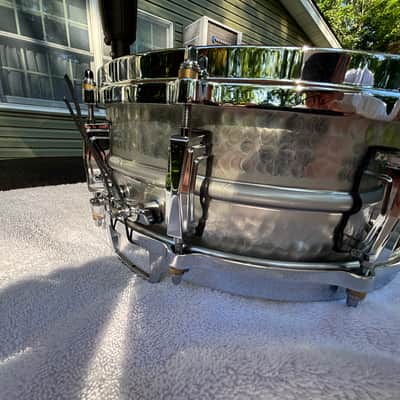 Ludwig 5x14 Hammered Aluminum Supra Acrophonic image 12