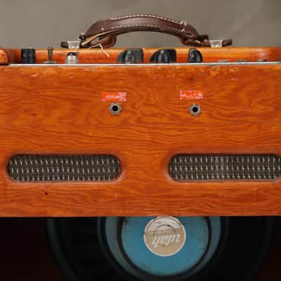 1954 Fender 5D3 Wide Panel Tweed Deluxe 1x12 Combo Amplifier #58997 image 10