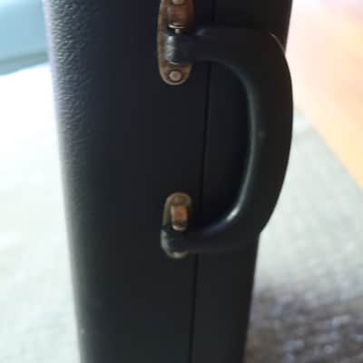 Vintage 1970s 80s Fender G & L Precision Bass Jazz P Telecaster Bass NO LOGO Case Fits 47 X 14 X 4 THICK Body Width Fits Many Models Brown Fuzzy Lining Rare Well Made image 11